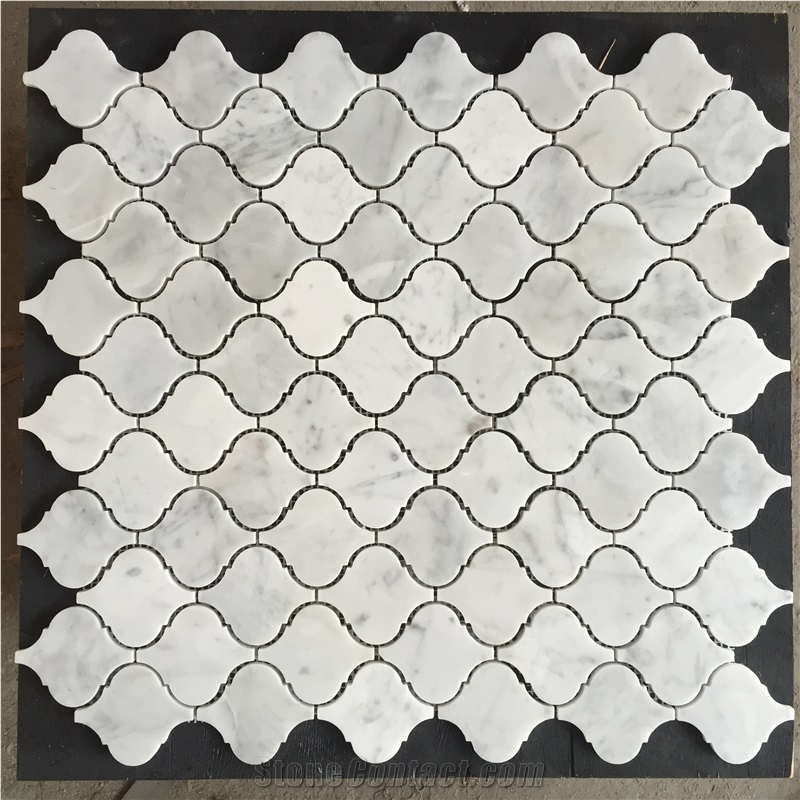 Arabesque Lantern Pattern Mosaic Tile