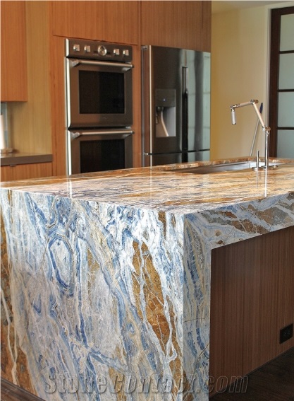 Blue Jeans Marble From Turkey Tiles Slabs From Turkey Stonecontact Com