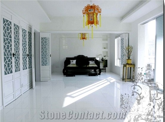 Pure White Marble from Turkey Tiles & Slabs