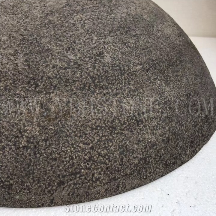 Hebei Black/Polished Black Granite Bathroom Basins