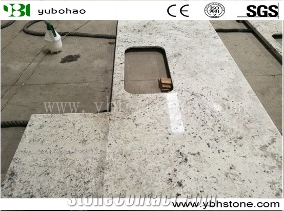 River White/Polished Chinese Granite Countertop