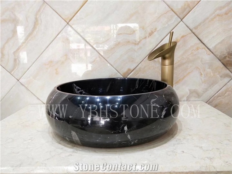 Silver Dragon/Polished Round Basin for Bathroom