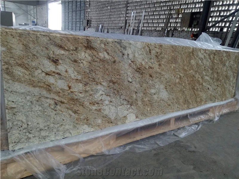 Africa Golden Countertop Yellow Stone From China Stonecontact