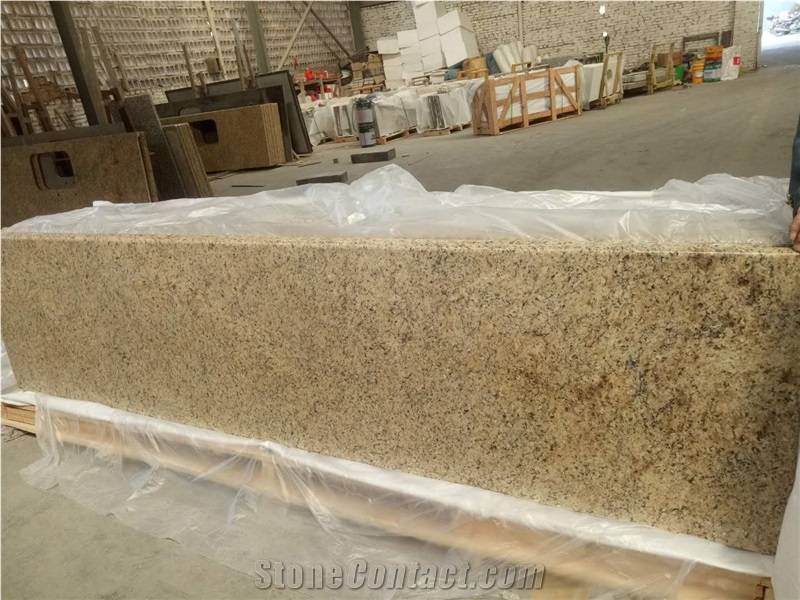 Giallo Orinmental Granite Countertop/Yellow Stone