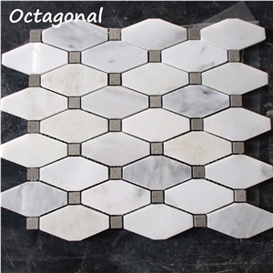 Octagonal Mosaic Tile for Dinning Room & Bathroom