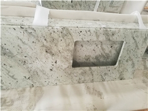Sri Lanka Andromeda White Granite Bathroom Countertops