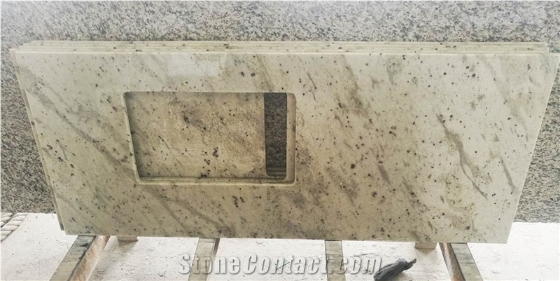 Sri Lanka Andromeda White Granite Bathroom Countertops