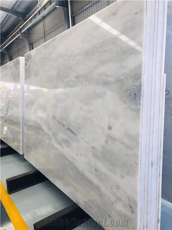 African Mont Blanc White Marble, Misty White