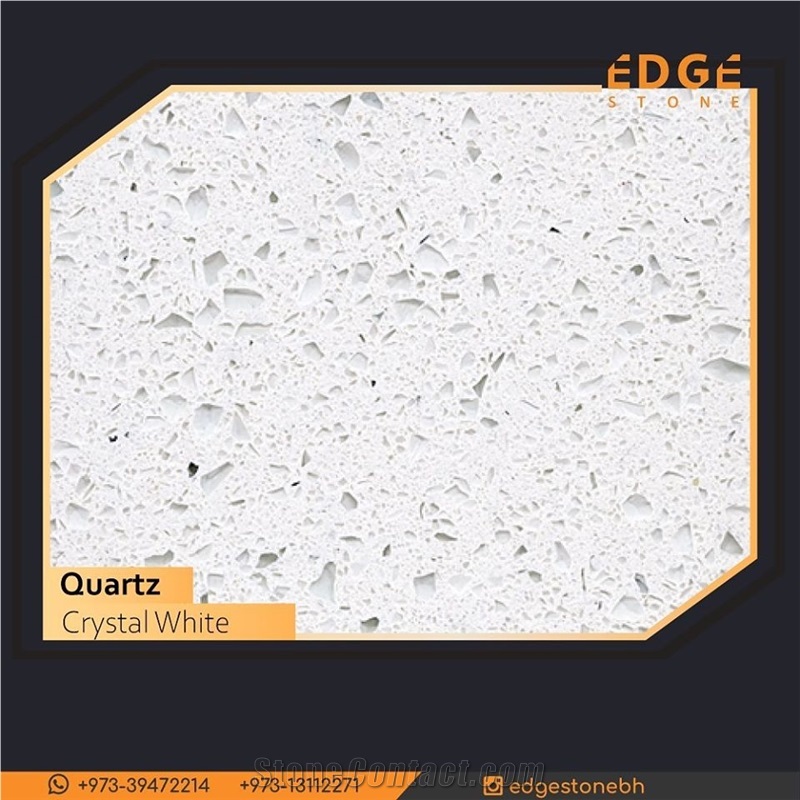 Crystal White Quartz Countertops