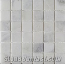 Duty Free White Marble Mosaic from Namibia