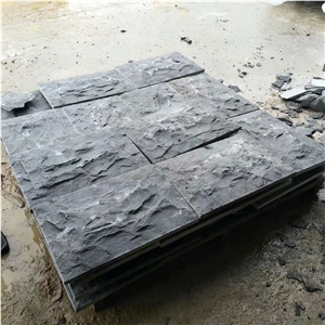 Basalt Zhangpu Black Granite Cobble,Pavers,Floor