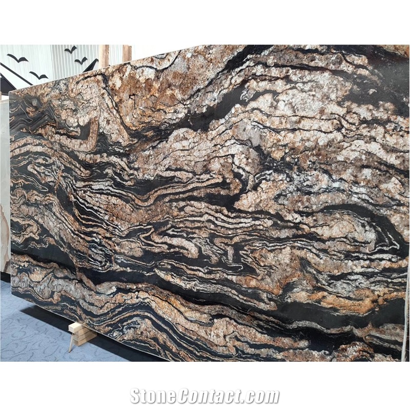 Forest Black Granite Tiles & Slabs