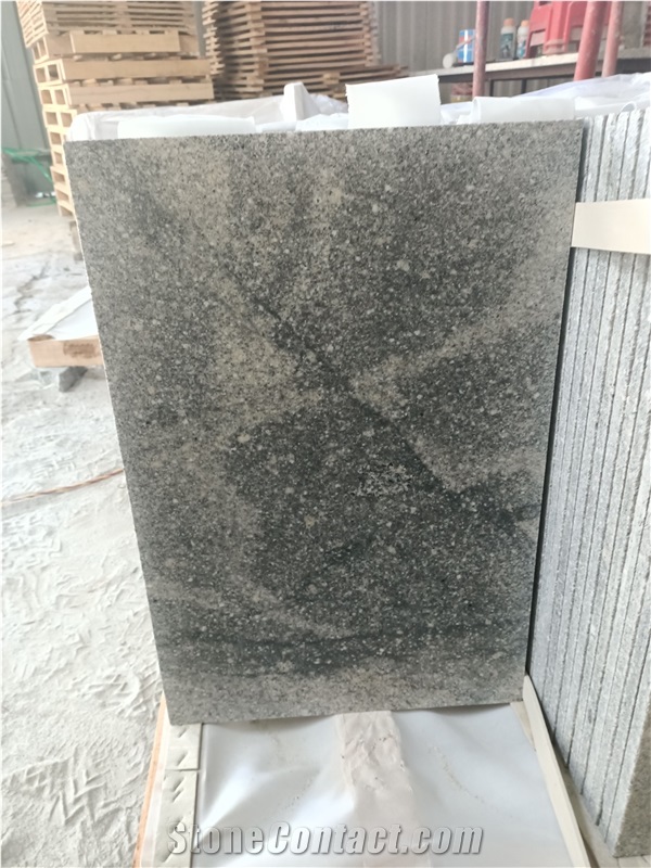 Light Grey Granite Pavers G603 with Veins