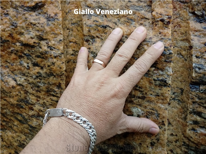 Giallo Veneziano Granite Blocks