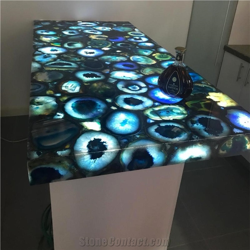 Agate Dining Table Top,Gemstone Coffeetable