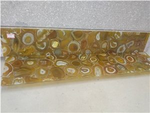 Gemstone Yellow Agate Yellow Onyx Wall Panels