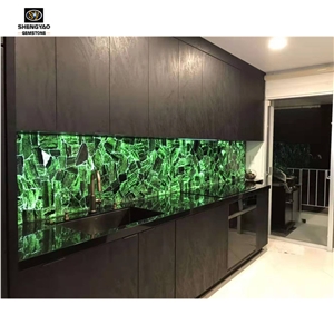 Kitchen Design Green Luxury Kitchen Wall