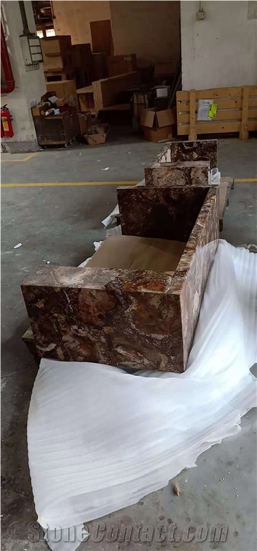 Polished Petrified Wood Stone for Desk Tops