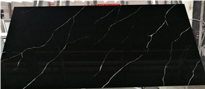 Black Calacatta Carrara Quartz Stone