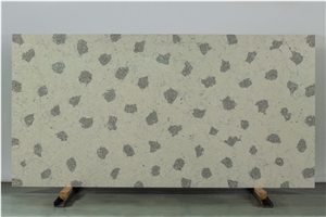 Decorative Pattern Calacatta/ Carrara Quartz Slabs