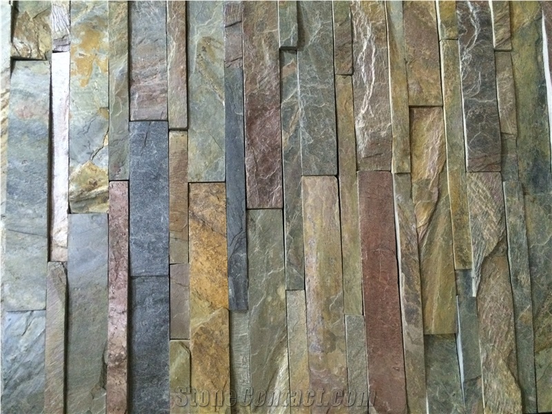 Natural Slate Stone Wall Cladding Ledger Panel