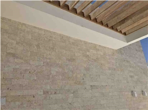 Brick Travertine Bahia, Brazil Beige Wall Tiles 30x10
