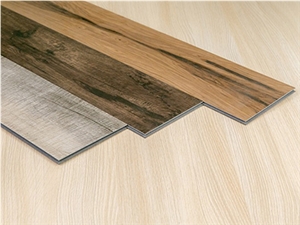 Luxury Spc Click Flooring Planks Wood/Stone Design