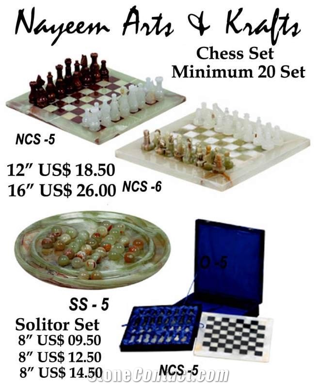 Onyx Chess Sets