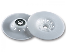 Plastic Back-Up Supports Silicon Carbide Discs