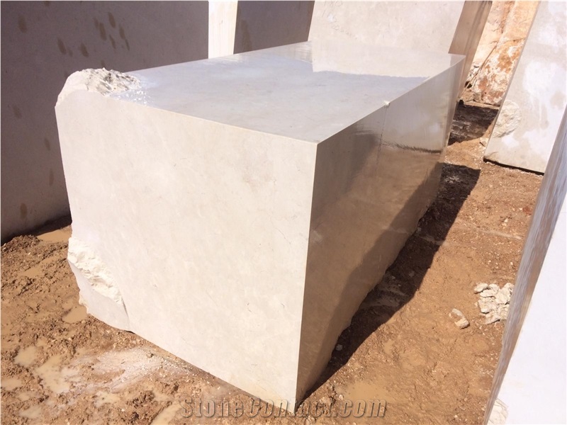 Turkish Crema Marfil Beige Marble Blocks