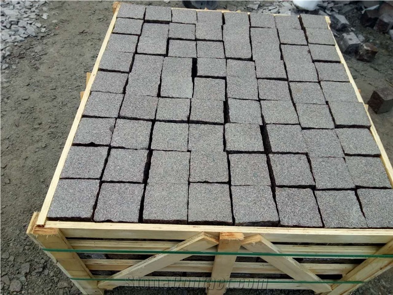 Granite Greycobbles/Paving Setts/Road Cubes/
