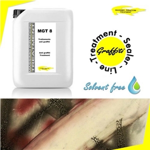 Mgt 8 Antigraffiti Treatment for Rough Marble, Granite, Natural Stone or Agglomerate Surfaces