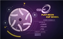 Cyclone Flat Resin Cup Wheel