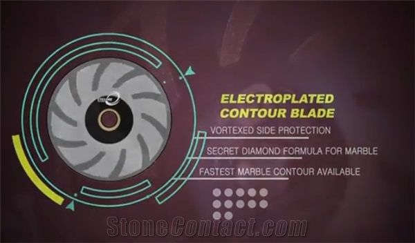 Electroplated Contour Blade