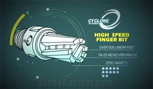 Super Cyclone Seven Segment High Speed Finger Bit