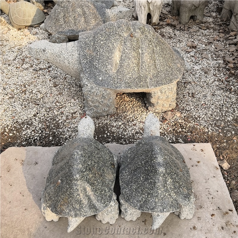 Decorative Garden Stone Turtle Animal Sculpture