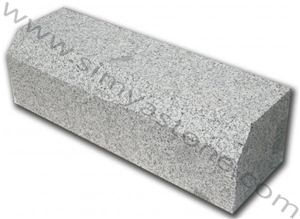 Bergama Grey Granite Kerb Stone