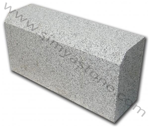 Bergama Grey Granite Kerb Stone