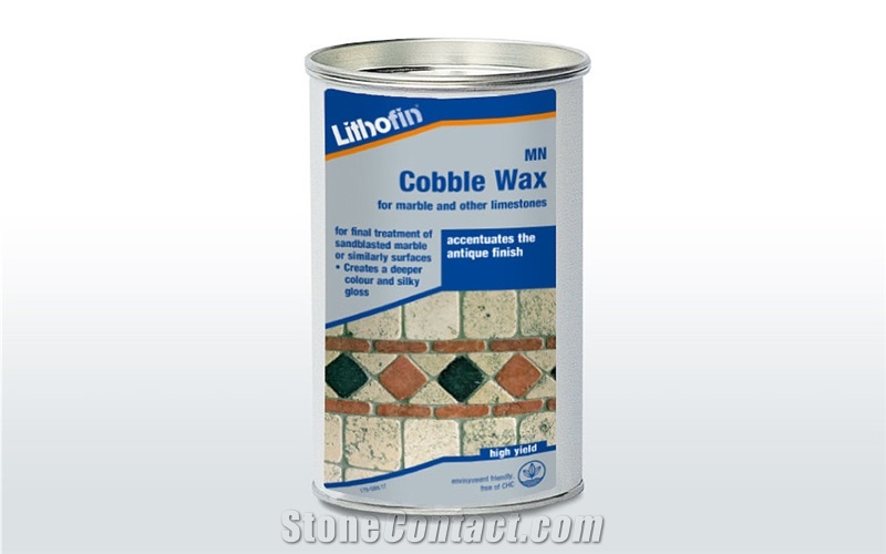 Lithofin Mn Cobble Wax for Marble, Limestone