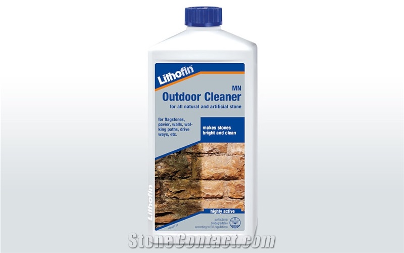 Lithofin Mn Outdoor Cleaner for Rough Surface Stone Wall, Floors