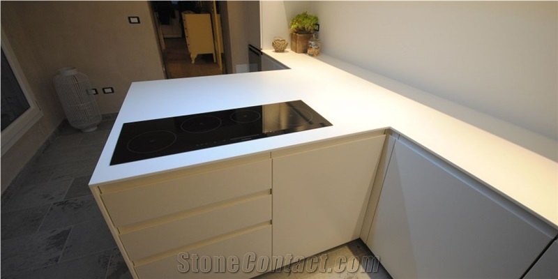 Kitchen Top in Krion Solid Surface