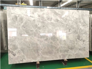 Super White Quartzite Slab Wall Tile