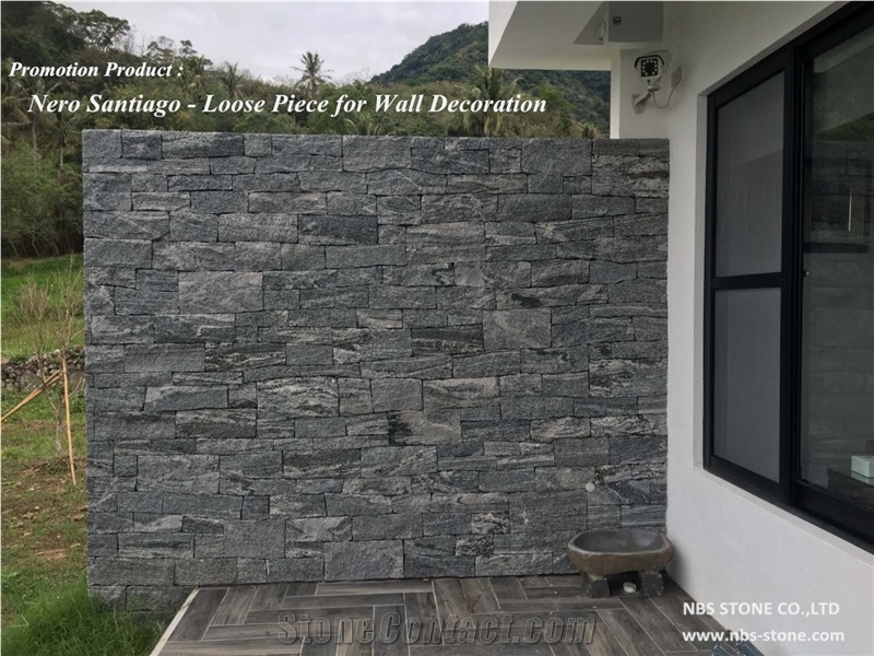 Nature Stone Loose Stone Slate Wall Decoration