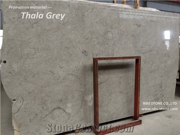 Thala Grey Limestone Construction Wall Cover