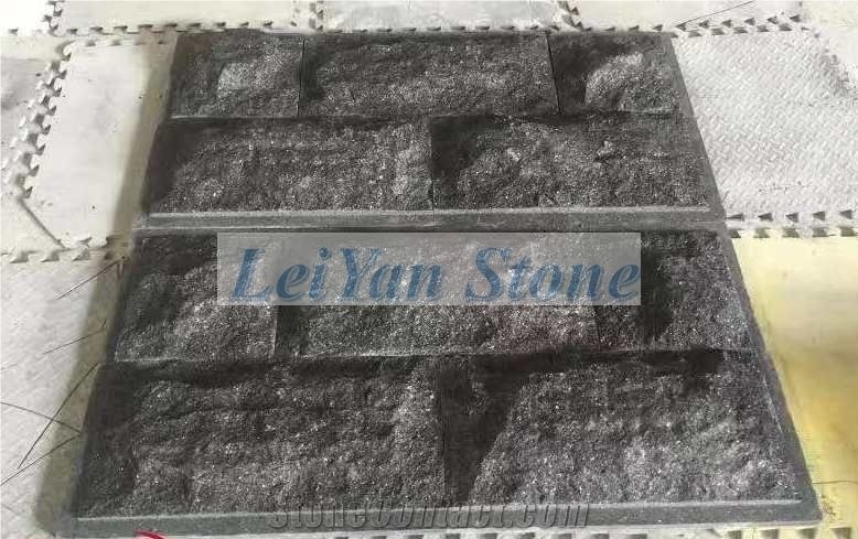 New Black Stone,Mushroom Wall Clad,Basalt