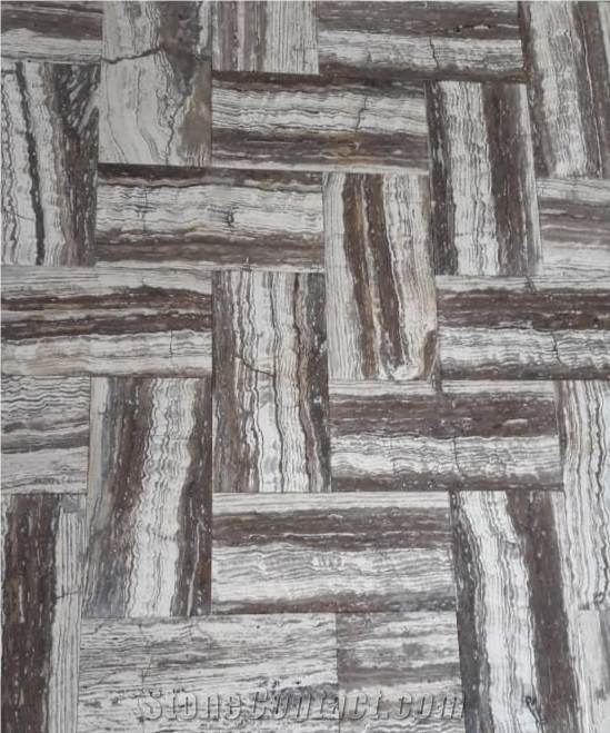 Silver Tiger Travertine Tiles
