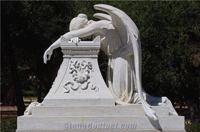 Design Sculpture Gravestone Angel Headstones