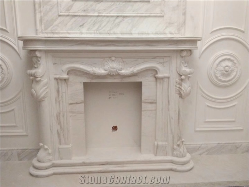 Factory Price the Frame Marble Fireplace