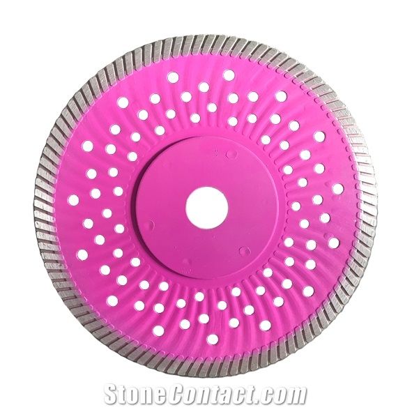 Hot Sell 5 Inch Porous Thin Wave Diamond Saw