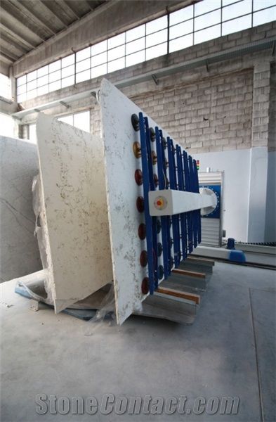 Geko Automatic Loader/Unloader for Marble and Granite Processing Lines